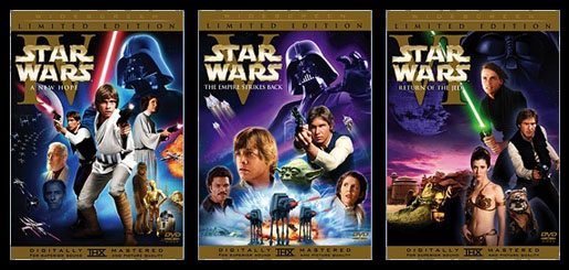 star wars trilogy dvd set